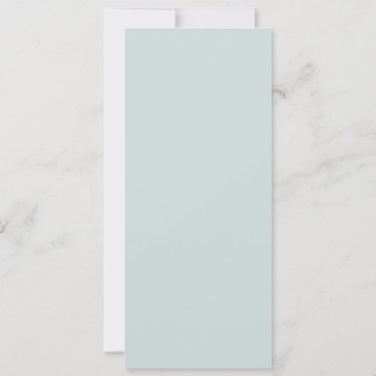 Onze zonnige blauwe zonneschijn elke dag van de zo kaart (Achterkant)