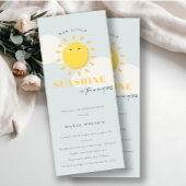 Onze zonnige blauwe zonneschijn elke dag van de zo kaart