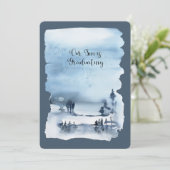 Onze zoon studeert metaalpapier kaart (Staand voorkant)