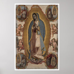 ONZE ZWARTE MOEDER VAN GUADALUPE (XTRA LRG 40X60) POSTER