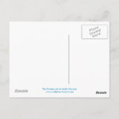 Onzeker Alice in Wonderland Briefkaart (Achterkant)