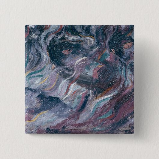 Onzekerheden I. The Farewells (triptych) 1911 (oli Vierkante Button 5,1 Cm (Voorkant)