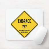 Onzekerheid in dit veldbord wekken muismat (Met muis)