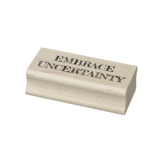 Onzekerheid Omarmen Rubberstempel (Stempel)