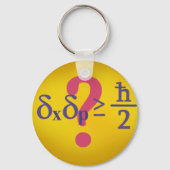 Onzekerheidsbeginsel bij Heisenberg Sleutelhanger (Voorkant)