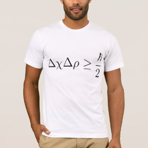 Onzekerheidsbeginsel van Heisenberg 2 T-shirt
