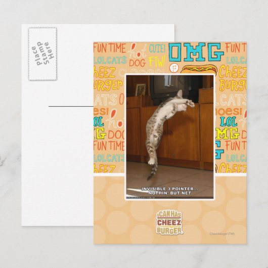 Onzichtbaar 3 aanwijzer briefkaart (Voorkant / Achterkant)