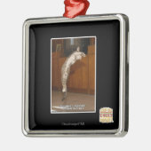 Onzichtbaar 3 aanwijzer metalen ornament (Links)