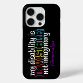ONZICHTBAAR...Fibro Case-Mate iPhone Case (Achterkant)