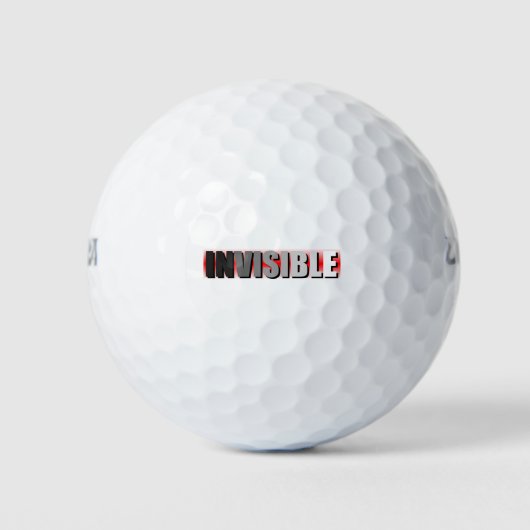 onzichtbaar golfballen (Voorkant)