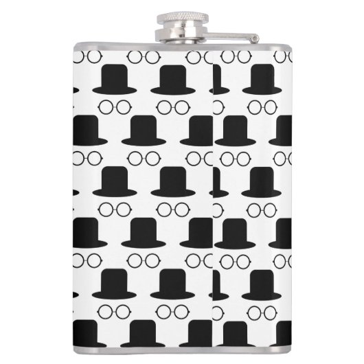 Onzichtbaar Man Heupfles (Achterkant)