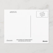 Onzichtbaar Man in New York City Briefkaart (Achterkant)