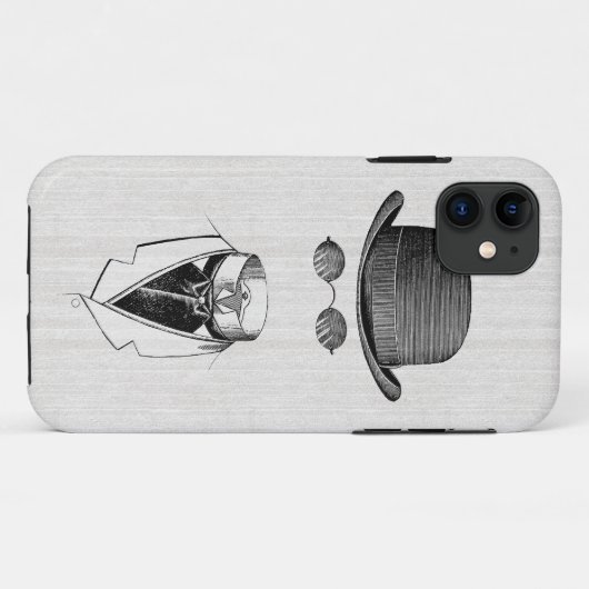 Onzichtbaar Man iPhone5 hoesje (Achterkant (horizontaal))