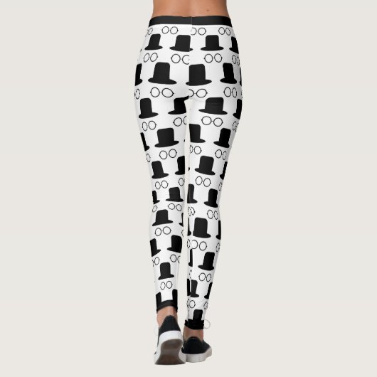 Onzichtbaar Man Leggings (Achterkant)