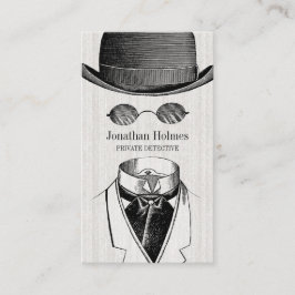 Onzichtbaar Man Privé Detective Visitekaartje