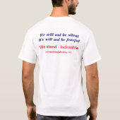 Onzichtbaar Mannen shirt van Ojai Valley (Achterkant)