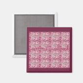 Onzichtbaar & onbemind patroon magneet (Voorkant / Achterkant)
