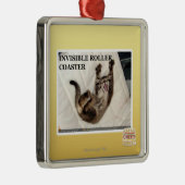 Onzichtbaar Onderzetter Roller Metalen Ornament (Rechts)