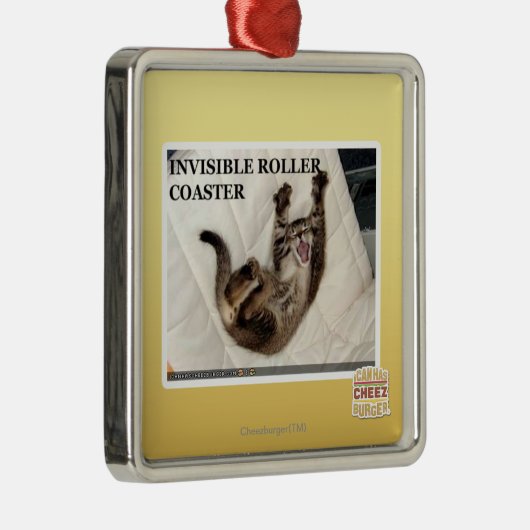 Onzichtbaar Onderzetter Roller Metalen Ornament (Rechts)