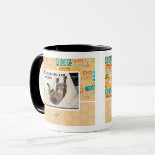 Onzichtbaar Onderzetter Roller Mok (Voorkant links)