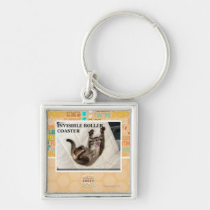 Onzichtbaar Onderzetter Roller Sleutelhanger