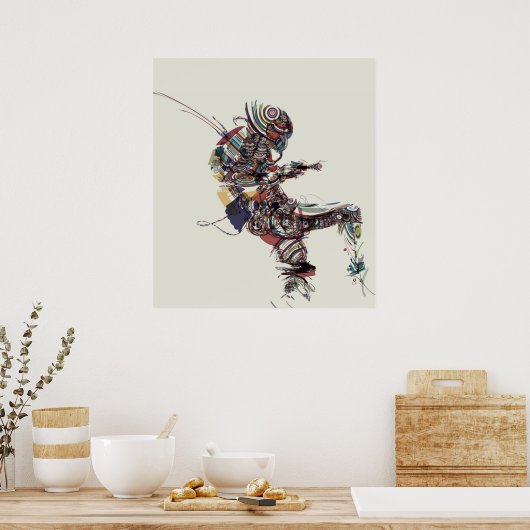 onzichtbaar poster (Keuken)