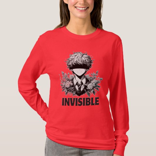 onzichtbaar t-shirt (Voorkant)