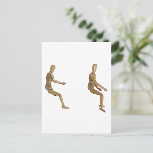 OnzichtbaarCycle060509 Briefkaart (Staand voorkant)