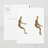 OnzichtbaarCycle060509 Briefkaart (Voorkant / Achterkant)