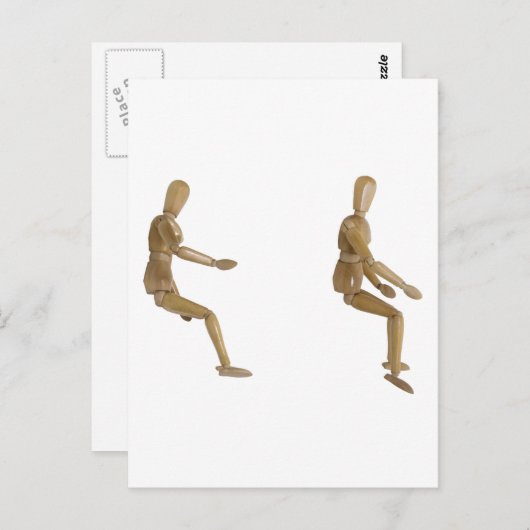 OnzichtbaarCycle060509 Briefkaart (Voorkant / Achterkant)