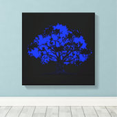 Onzichtbare eikel canvas afdruk (Insitu (Houten vloer))