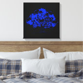 Onzichtbare eikel canvas afdruk (Insitu (Slaapkamer))