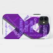 Onzichtbare gevoeligheid Case-Mate iPhone case (Achterkant (horizontaal))