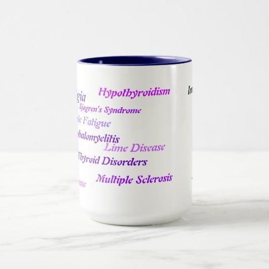 Onzichtbare gevoeligheid mok (Midden)