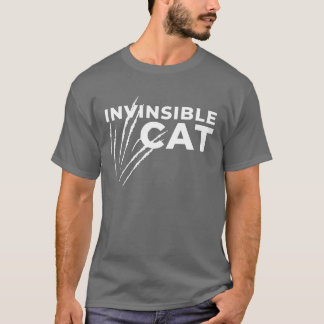 Onzichtbare kattenjongen t-shirt