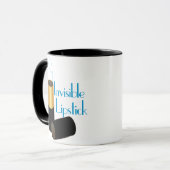 Onzichtbare lipstick mok (Voorkant links)
