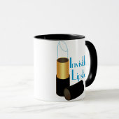 Onzichtbare lipstick mok (Voorkant rechts)