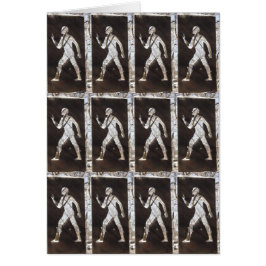 ONZICHTBARE MANNEN NOTECARD