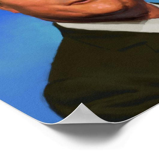 Onzichtbare pith-Helmet Poster (Hoek)