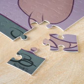 Onzichtbare puzzle legpuzzel (Zijkant)