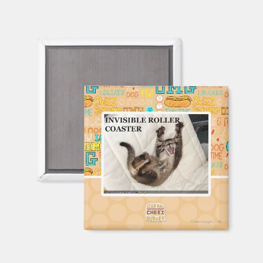 Onzichtbare Roller Onderzetter Magneet (Voorkant / Achterkant)