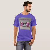 Onzichtbare roze eenhoorn t-shirt (Voorkant volledig)