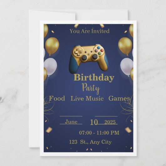 Onzichtbare Verjaardags Spel Uitdaging 🎂👻 | Grap Kaart (Voorkant)