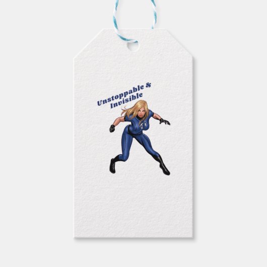 Onzichtbare Vrouw Cadeaulabel (Voorkant)