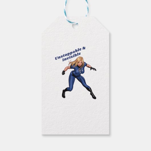 Onzichtbare Vrouw Cadeaulabel (Achterkant)