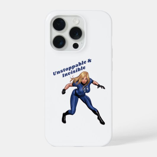 Onzichtbare Vrouw iPhone Hoesje (Achterkant)