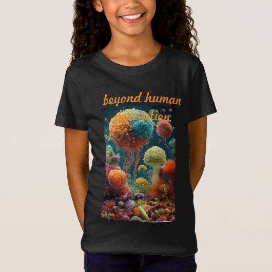 Onzichtbare Werelden: 80 Miljoen Bacteriën T-shirt (Voorkant)