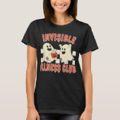 Onzichtbare Ziekte Club | Halloweenhandicap T-shirt (Voorkant)