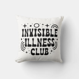 Onzichtbare ziekte club kussen
