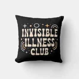 Onzichtbare ziekte club kussen